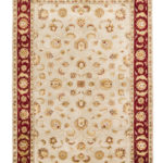 Jaipur Kashan Wool & Silk Area Rug 6'0" x 9'0"