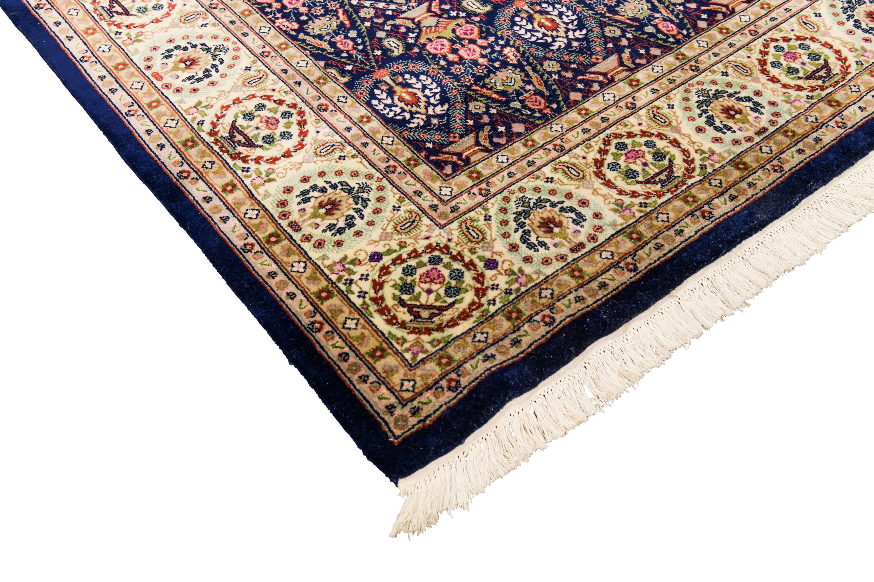 Sarook Kashan Silk Rug - Carpet Vidalondon