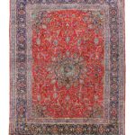 Mashad Vintage Area Rug 9'5" x 13'4