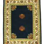Taj Rugs One Of A Kind Hand Knotted Hand Woven Tibetan Weave Transitional Design Living Dining Bed Room Natural Wool Pile Area Rug 9x12