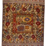 Taj Rugs One Of A Kind Hand Knotted Woven Traditional Iranian Persian Tribal Design Living Dining Bedroom Area Rug 7x10